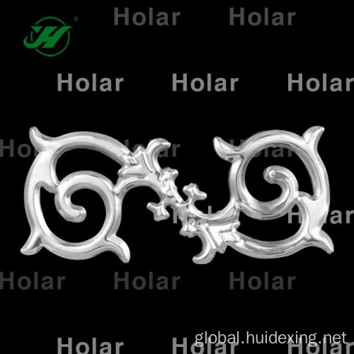 Decoration accessories Inox steel balcony railing ornament design Factory